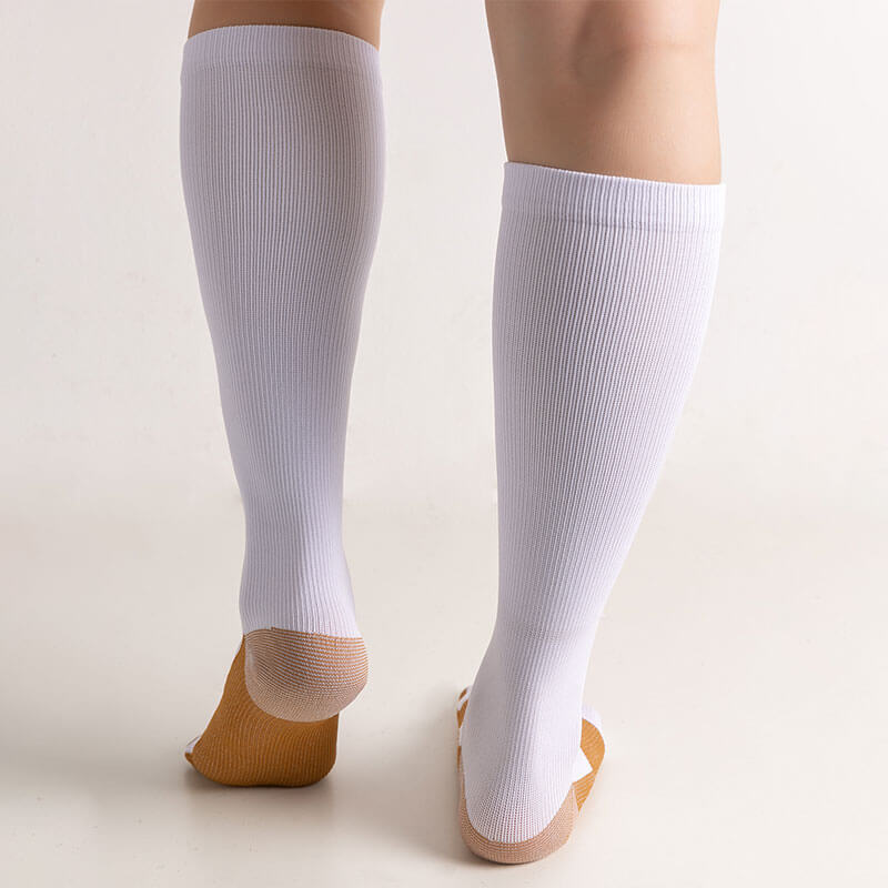 compression socks with copper