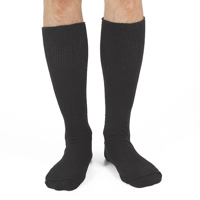 knee high diabetic foot socks